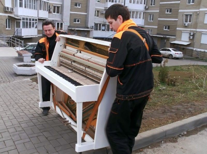 Перевозка пианино и рояля в Новокузнецке — цена от 822 руб., грузчики, упаковка — Мастер24
